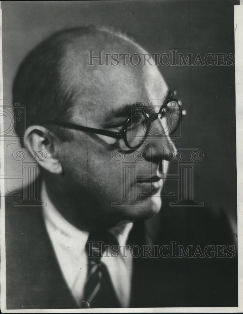 1931 Press Photo Dr. Sigmund Spaeth a music critic