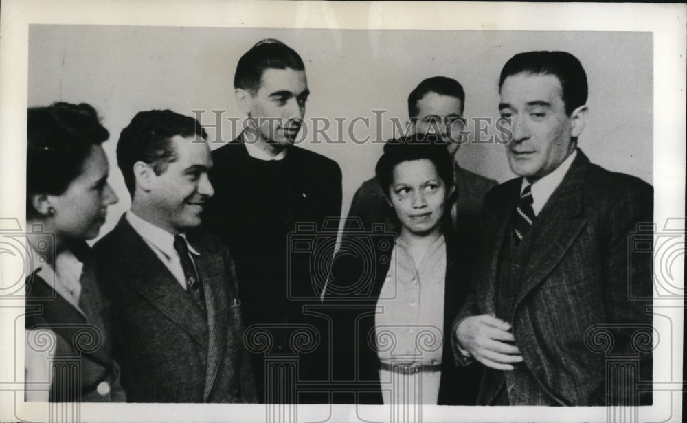 1941 Press Photo Lombardo Toledo,Mexican Labor Leader