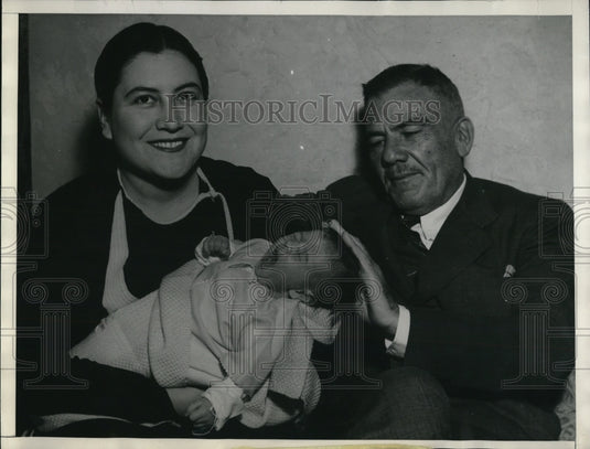 1936 Press Photo of the Exiled General and President of Mexico General Calles
