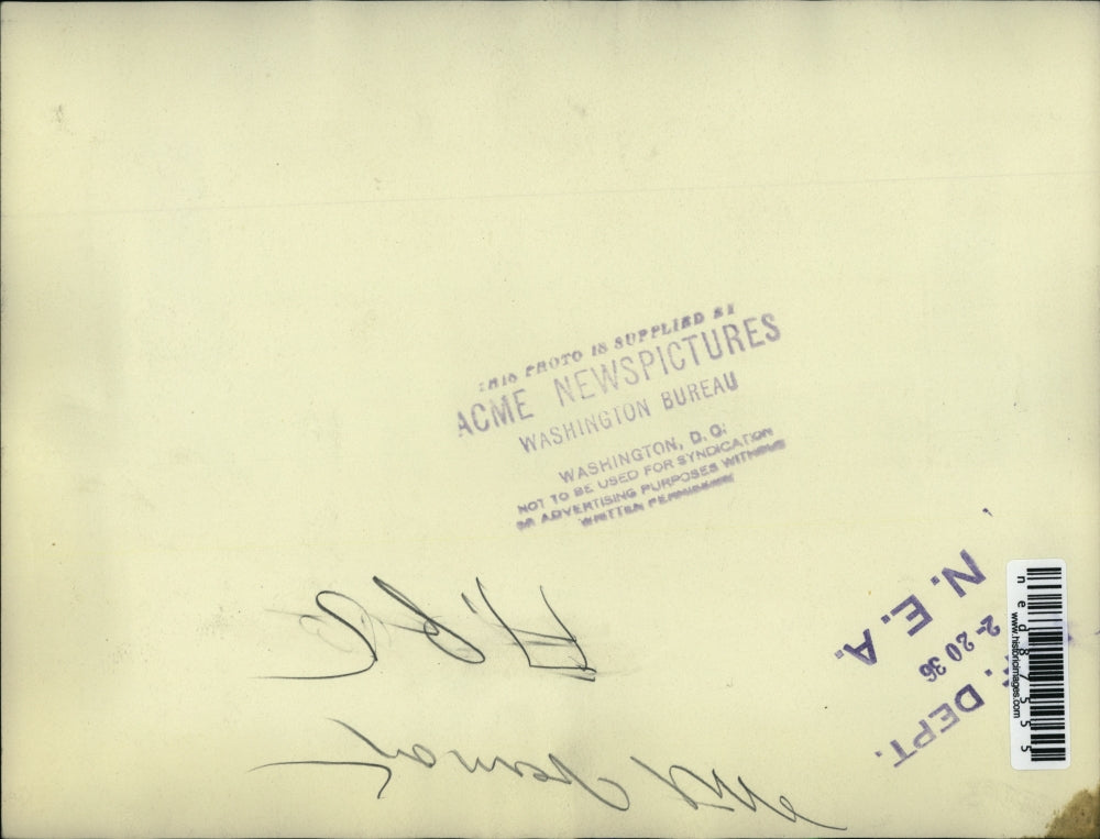 1936 Press Photo A view of George Washington's mansion in Mount Vernon