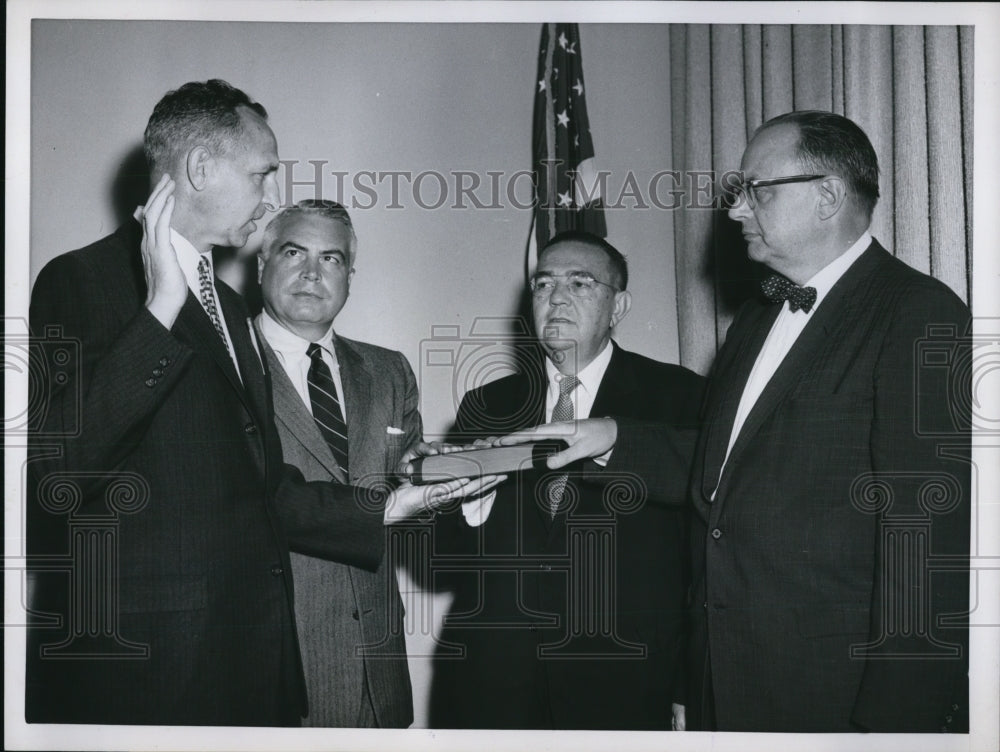 1959 Press Photo James Dinneny,John Perkins,George Taylor and Paul Lehoczky