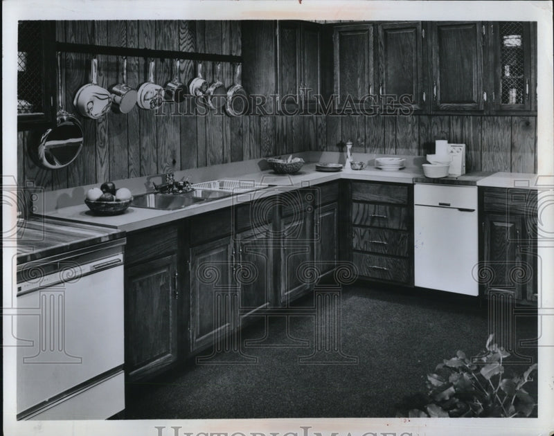 Load image into Gallery viewer, 1968 Press Photo of an advertisement for acrylic carpet.
