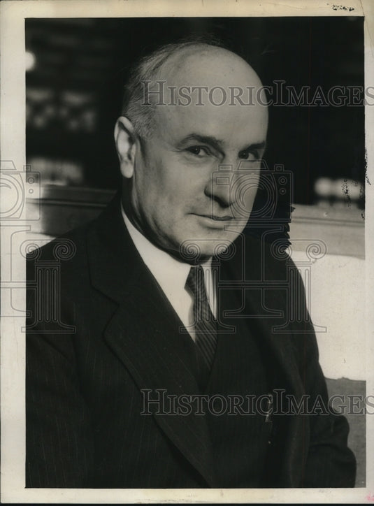 1932 Press Photo Honorable H.H. Stevens arrived in San Francisco