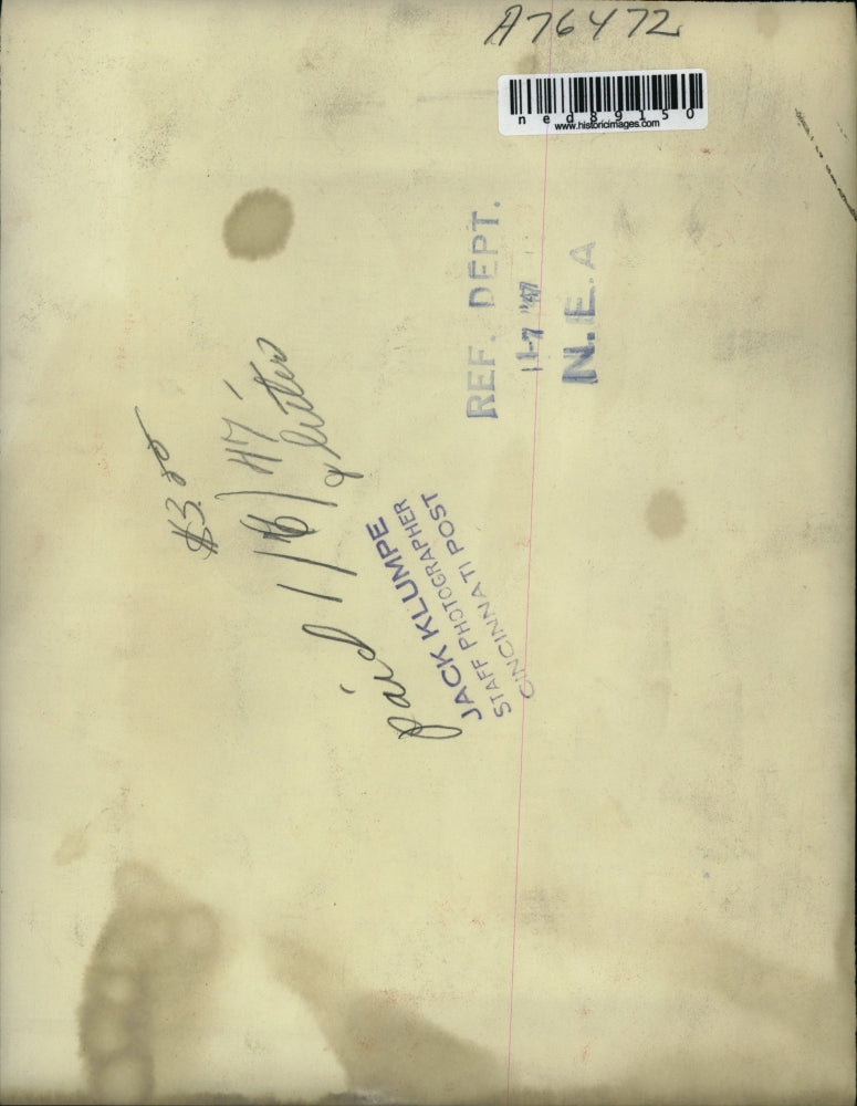 1947 Press Photo Lawrence Steele,terrorized passengers on a Greyhound bus