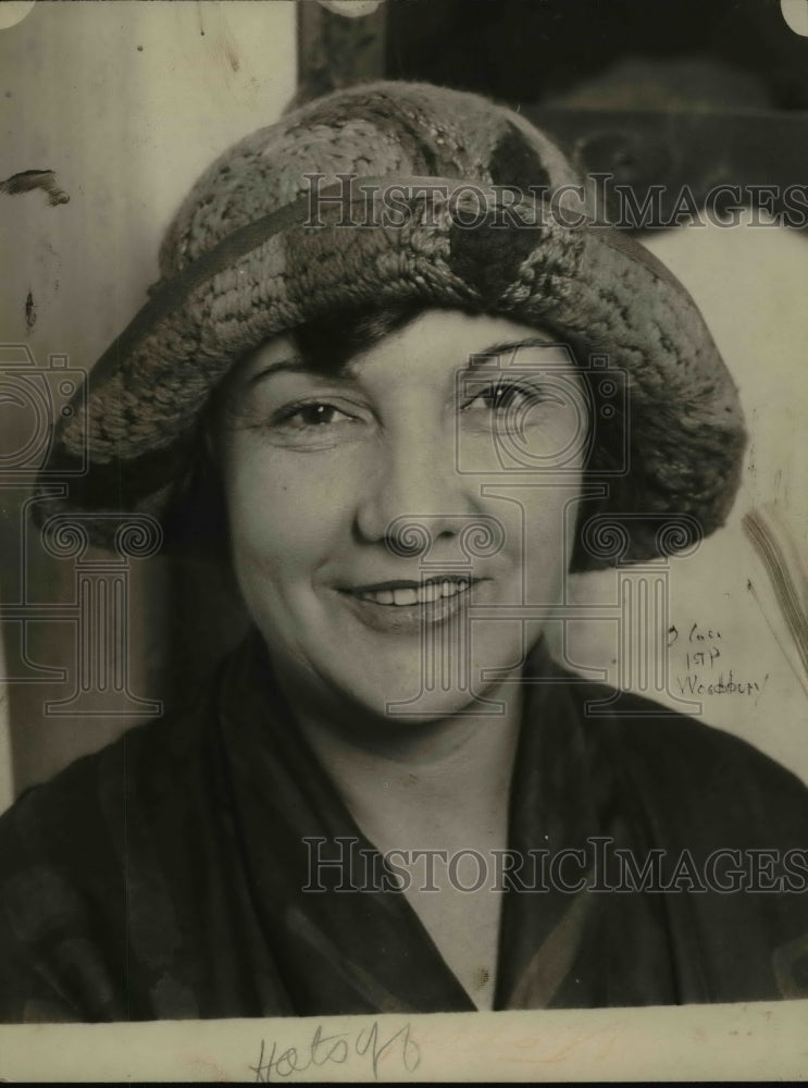 1924 Press Photo of Mrs. J.A. Wilson of Sydney, Australia.
