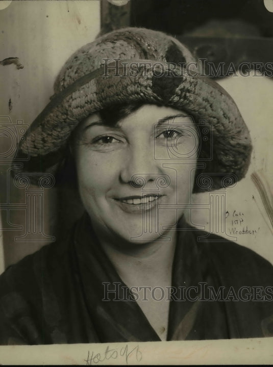 1924 Press Photo of Mrs. J.A. Wilson of Sydney, Australia.