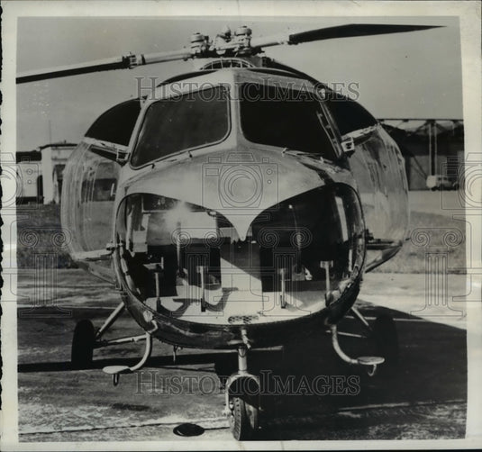 1952 Press Photo Britain's Bristol Sycamore 10 "Ambulance-Helicopter"