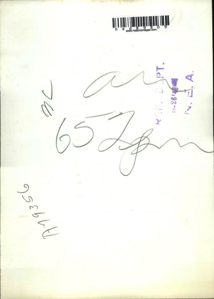 1948 Press Photo Marci Vogt, was chosen as Iceman Dream Queen in Clayton Mo