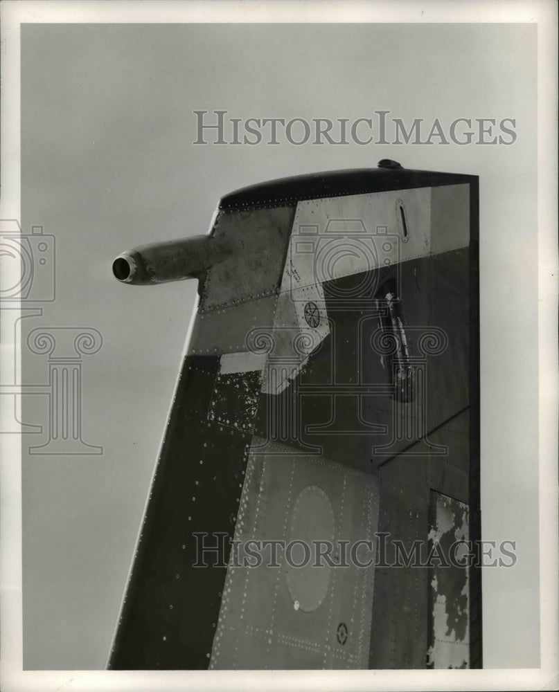1959 Press Photo Boeing 707 jet propelled US Weather Lab,generated by storm