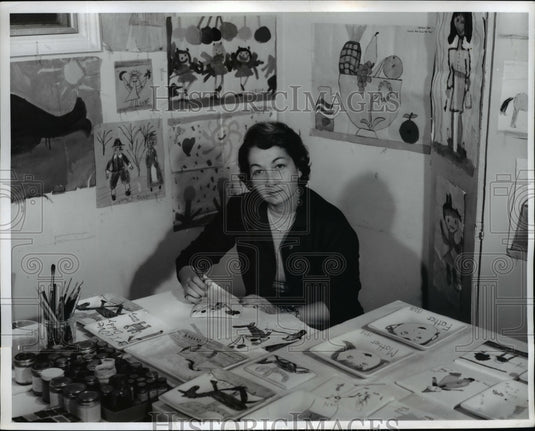 1960 Press Photo of Mrs. Phillips