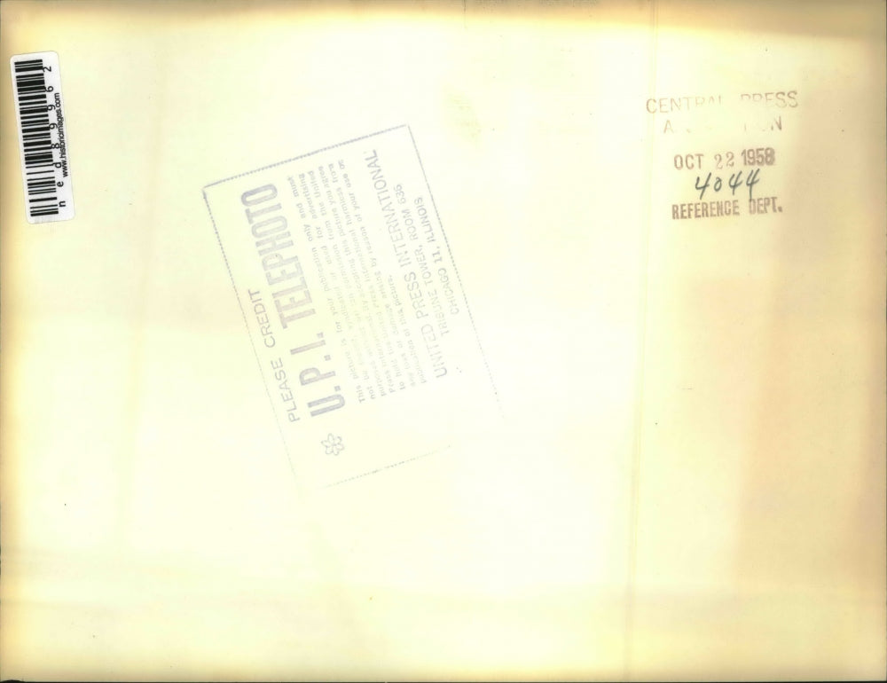 1958 Press Photo of Paul Emile Cardinal Leger of Montreal.