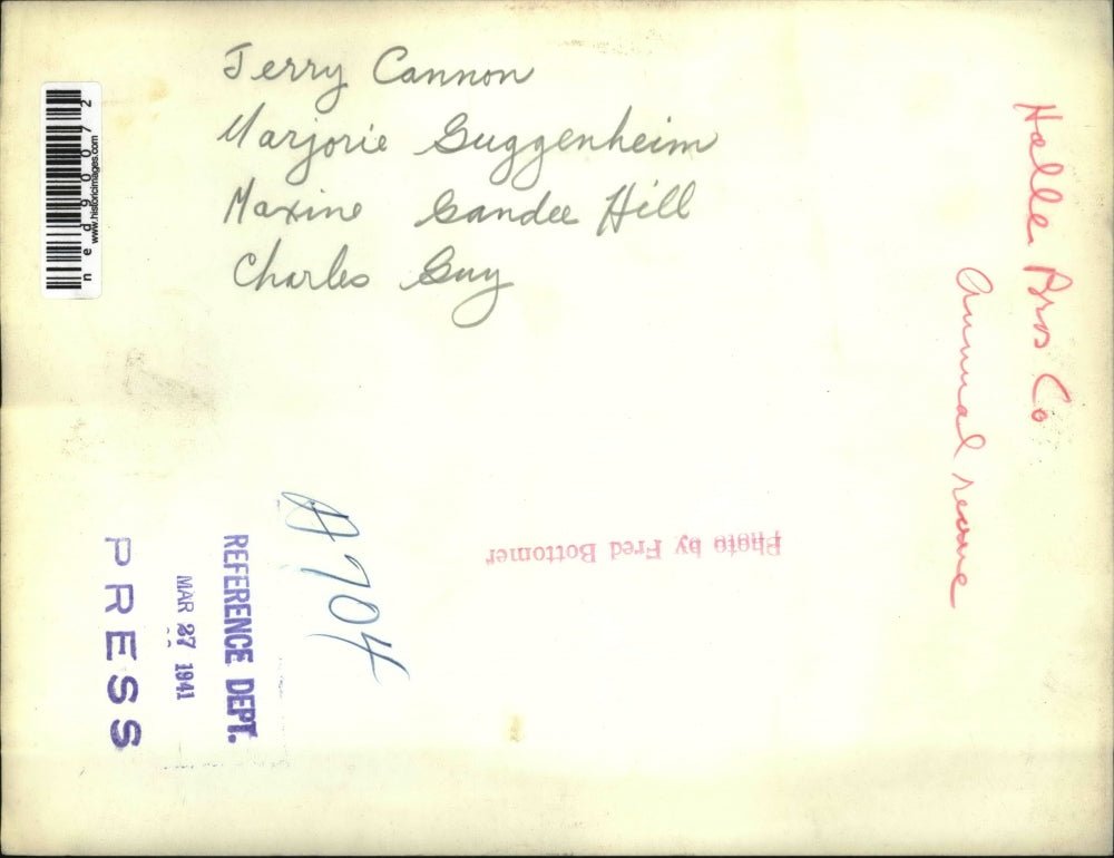 1941 Press Photo Holle Brothers Co. Annual Rescue