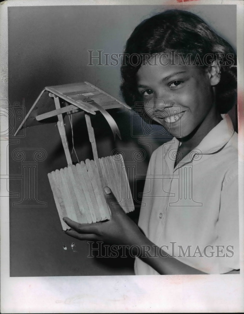 1967 Press Photo Yolanda Douglas,5th Grade at Tremont School