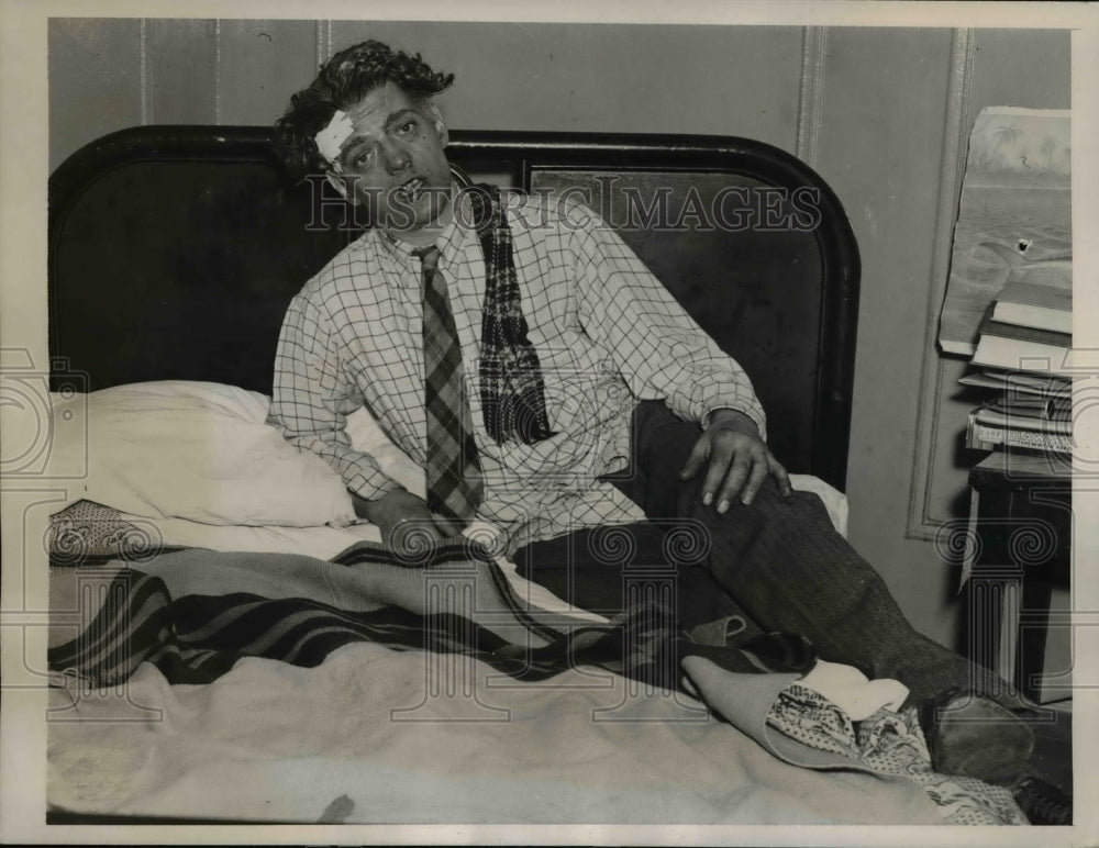 1938 Press Photo Prescott Van Wyck Grand Nephew of the 1st mayor of New York.