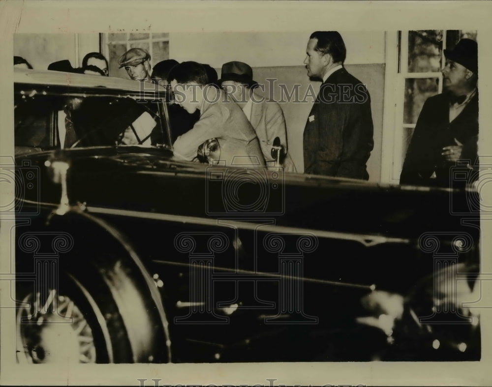 1935 Press Photo Members of the Coroner's Jury at Mrs.Bradley Davidson's inquest