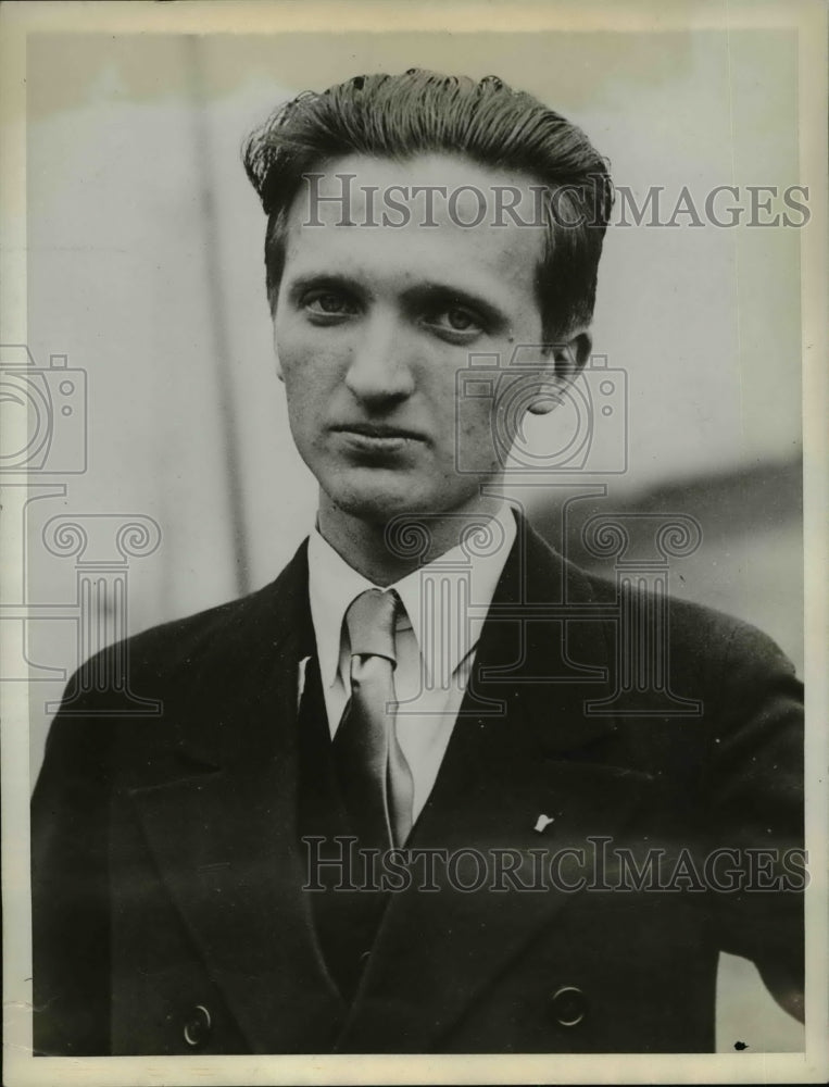 1929 Press Photo Arthur G. McDowell,Leader of the Liberal Club