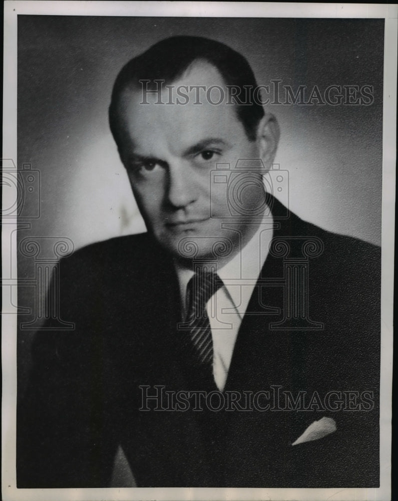 1951 Press Photo Robert Vogeler, Businessman, Sentenced 15 years for Espionage