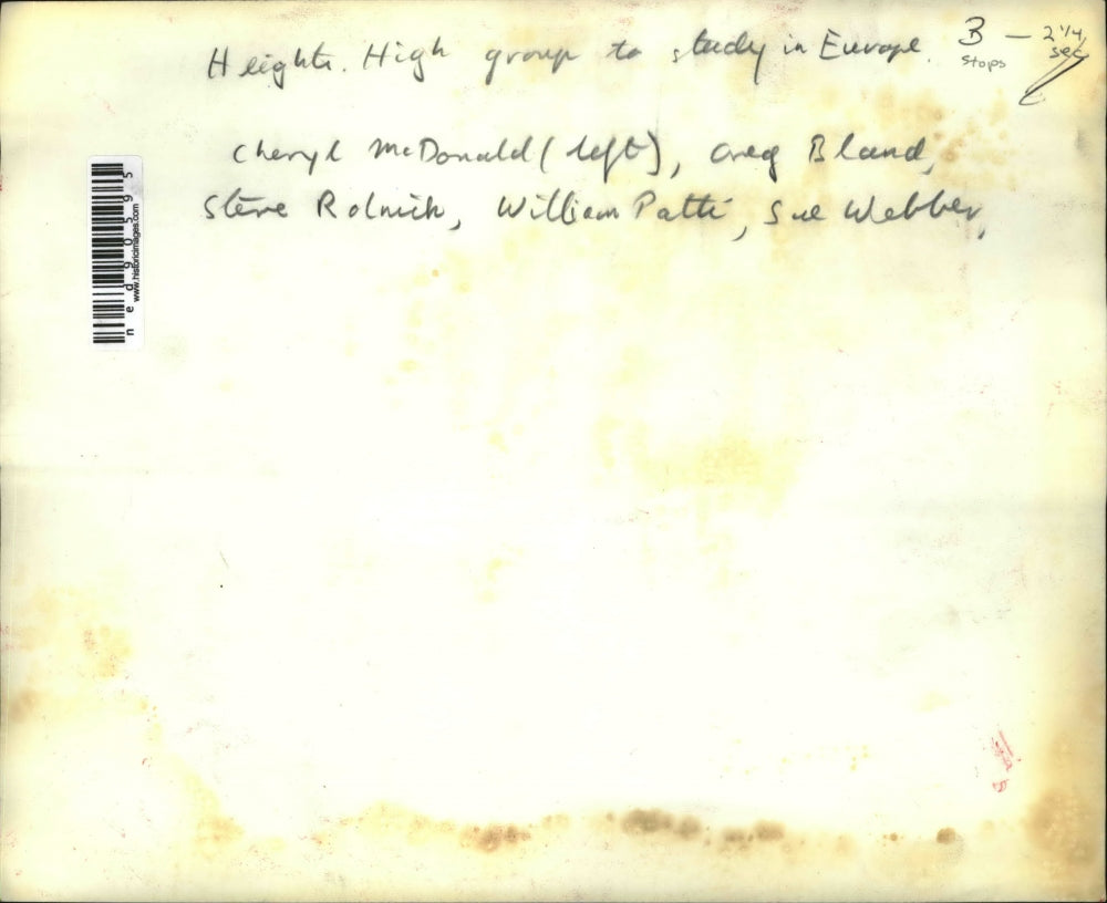 Press Photo Cheryl McDonald, Greg Bland, Steve Rolwick,William Patti,Sue Webber