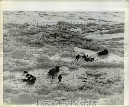 1969 Press Photo Members of the four-man British trans-Arctic expedition