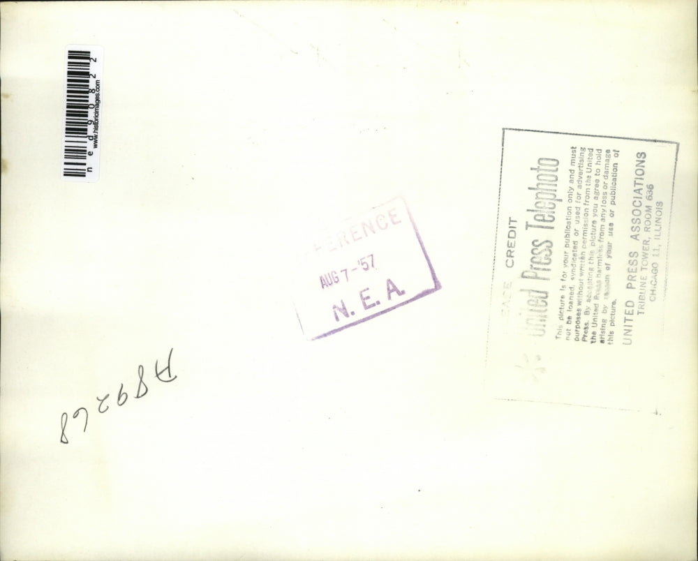 1957 Press Photo Donald Wedler,Dave Yeltru and James McArthur - ned90822