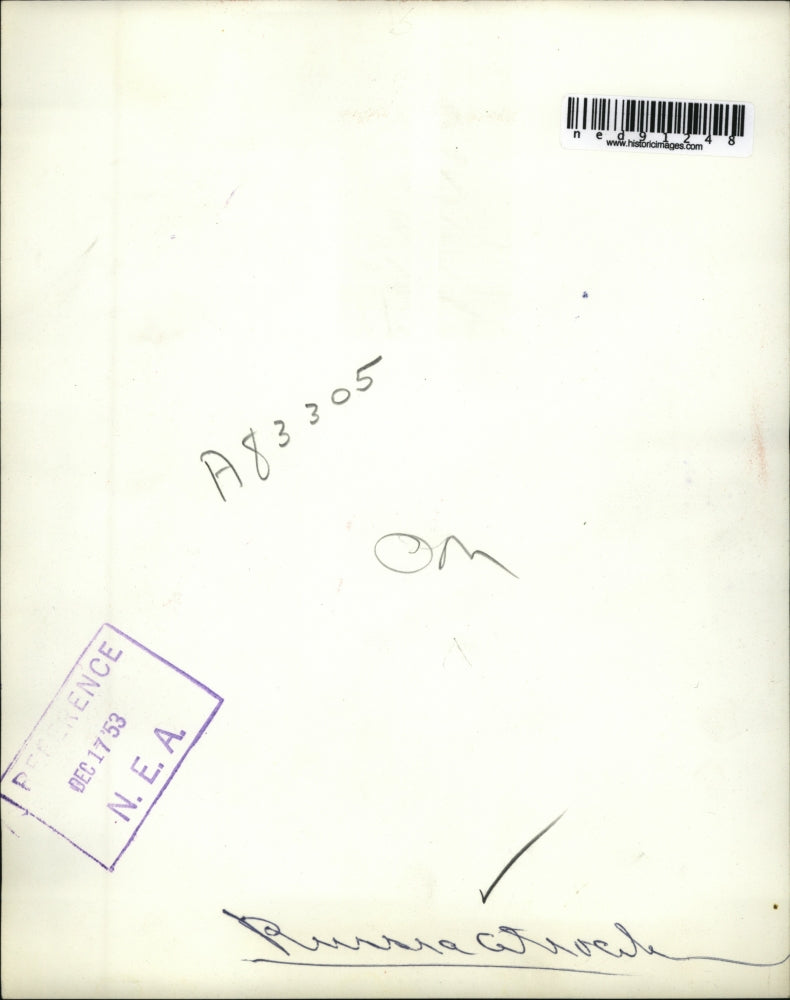 1953 Press Photo of James McTigue counsel for the House Committee on Baltic