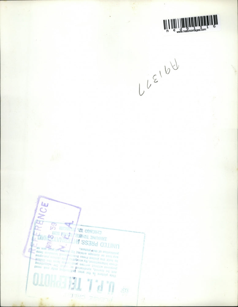 1959 Press Photo Herman Van Horn after he confessed to bigamy.