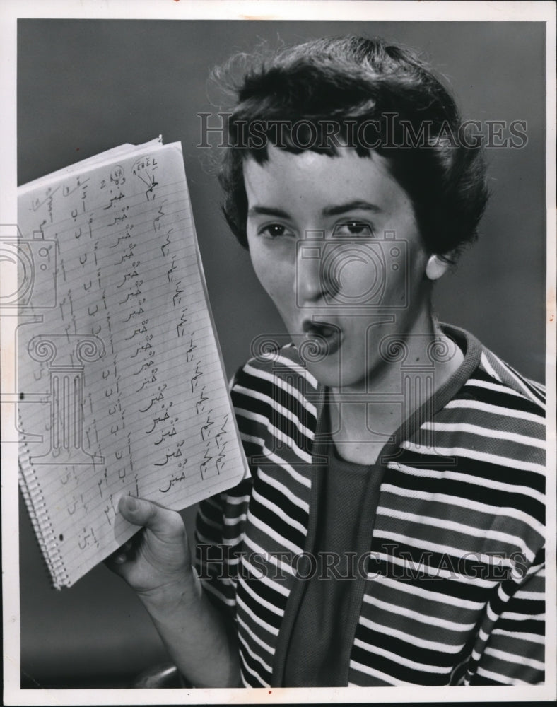 1962 Press Photo of Virginia Vigrass - ned91322