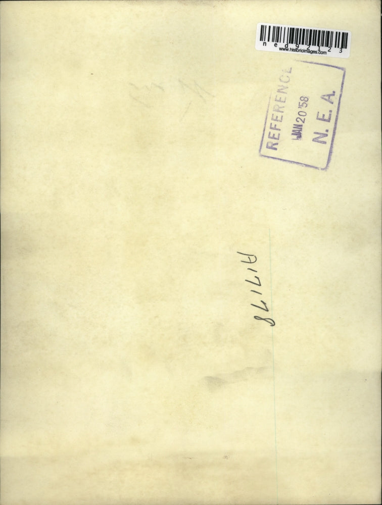 1958 Press Photo Evinrude Starflite Boat at 48th National Boat Show