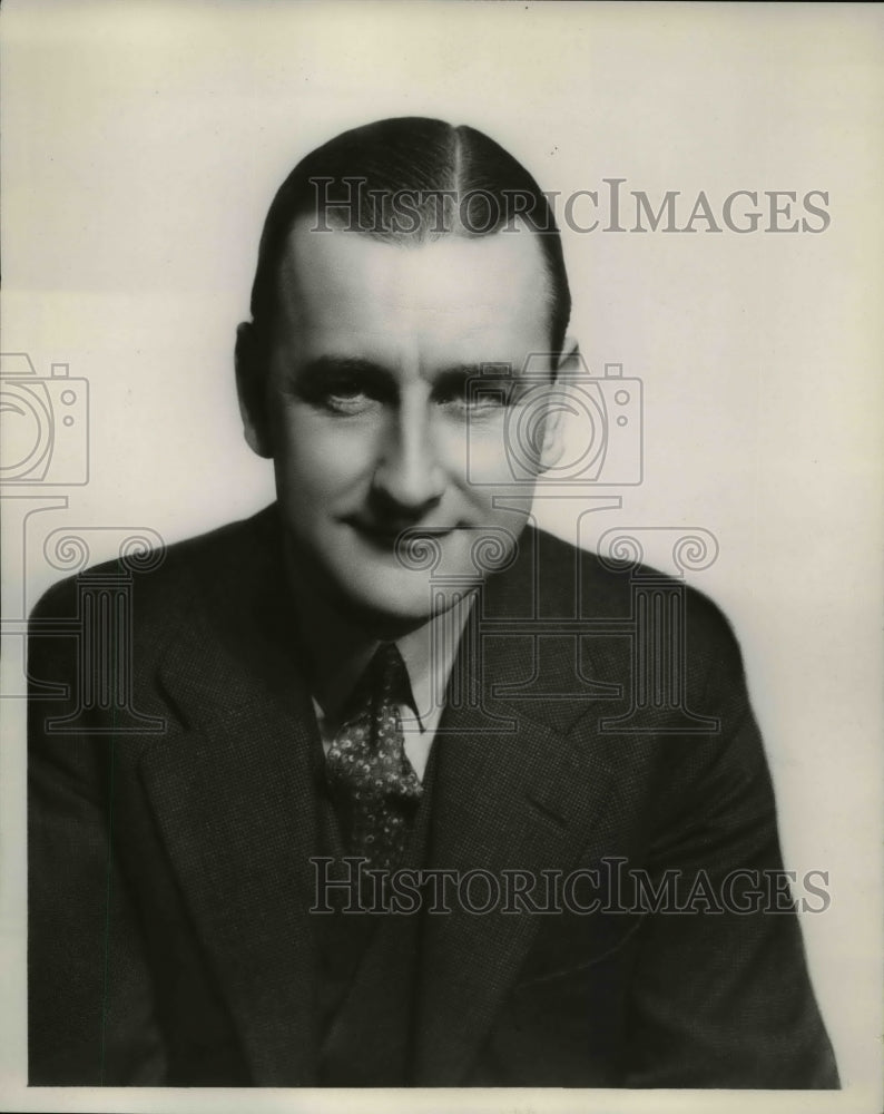 1934 Press Photo of Herbert Wilcox