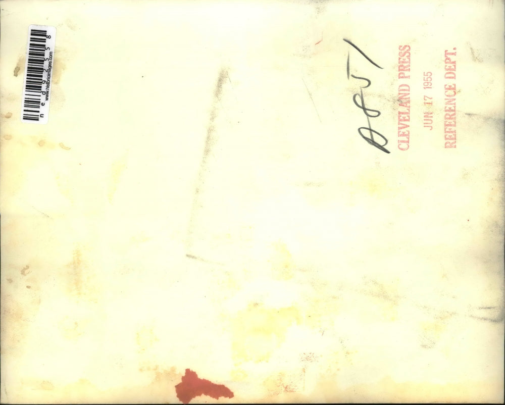 1955 Press Photo of crowds gathered in defiance of President Juan Peron ban