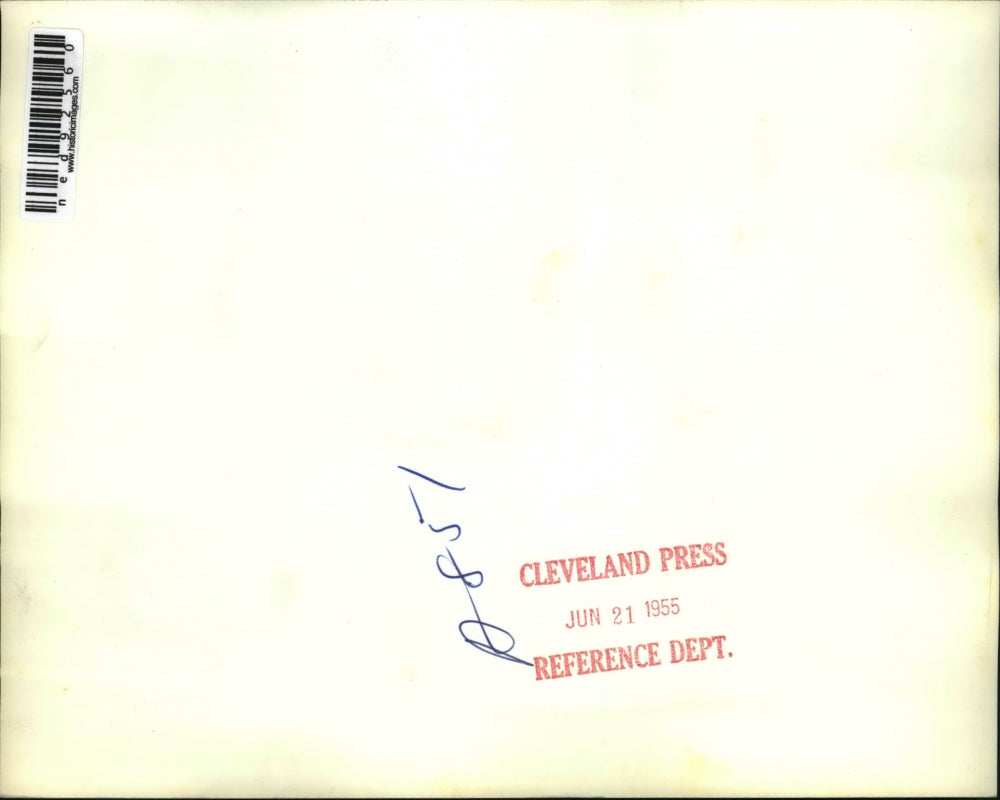 1955 Press Photo of the patio of the government house after a surprise raid by