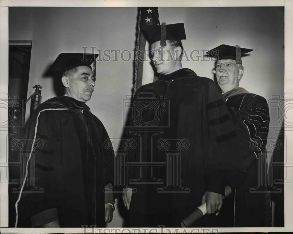 1946 Press Photo Chancellor Rufus VonKleinSmid of University of South Carolina