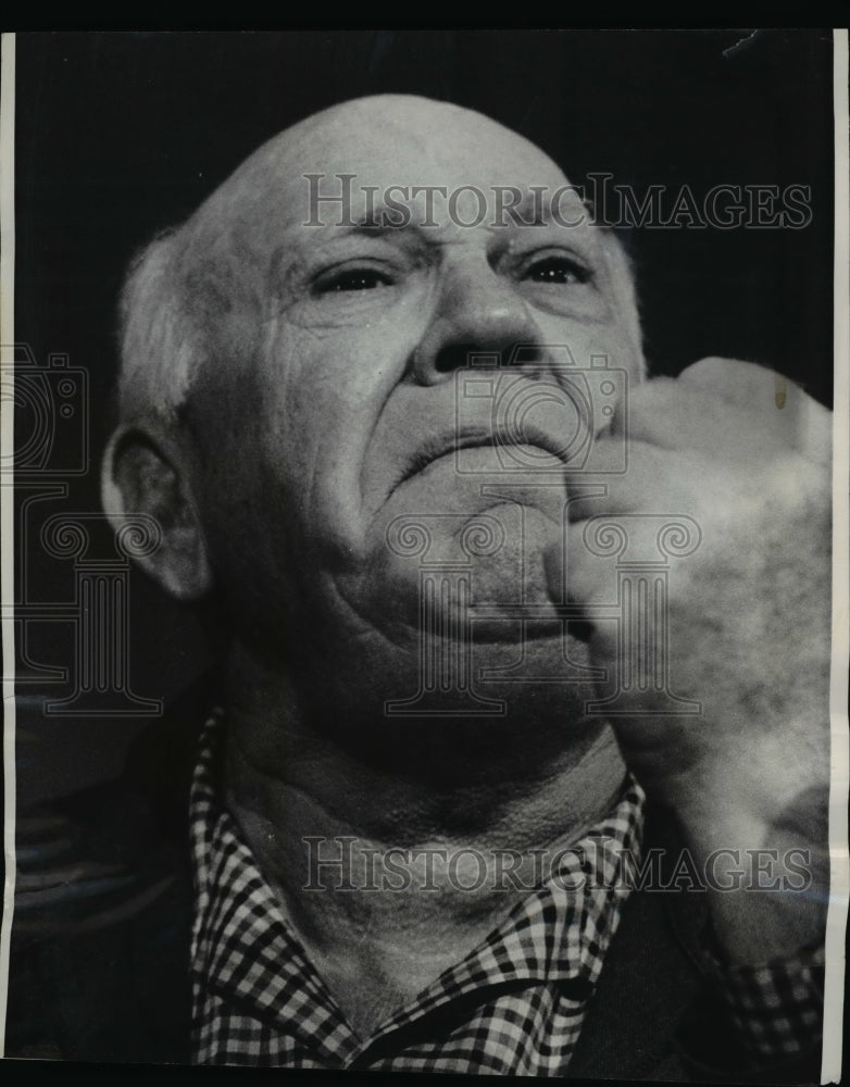 1969 Press Photo of Eric Hoffer a west coast longshoreman.