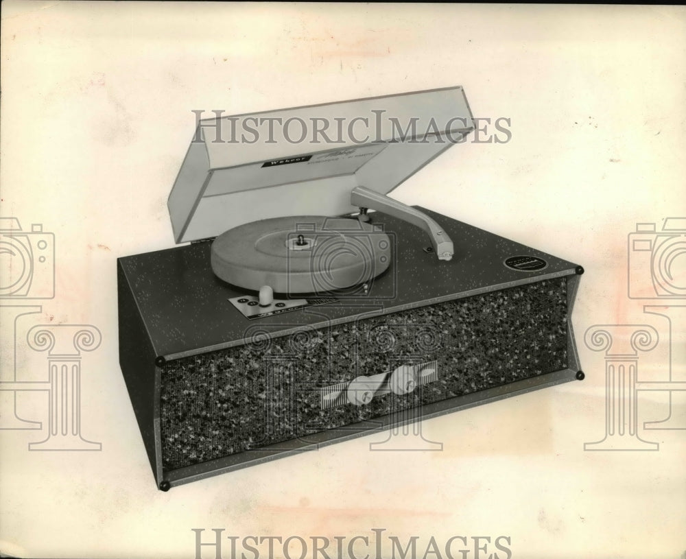 1960 Press Photo Melody stereofonic fonograph by Shuler Company - ned93780