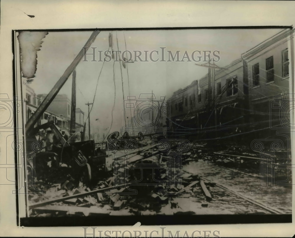 1927 Press Photo St Louis Missouri Tornado Damage - ned94456