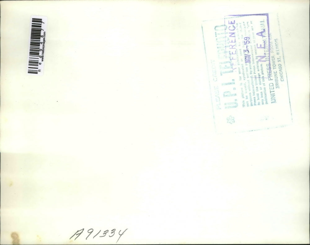 1959 Press Photo of Specialist 4th class who was freed by Communist