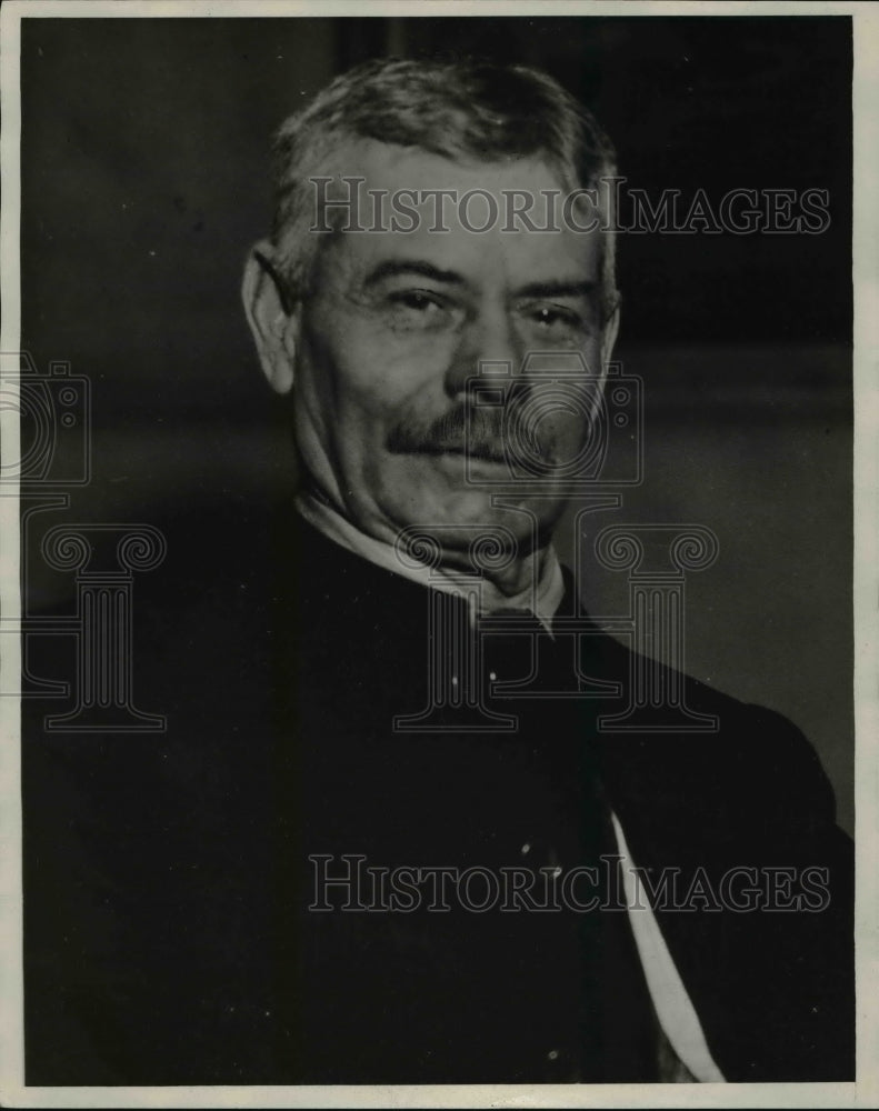 1931 Press Photo Captain FG Thompson Briston sea captain- Historic Images