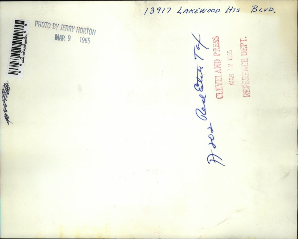 1965 Press Photo House at 13917 Lakewood Heights Boulevard