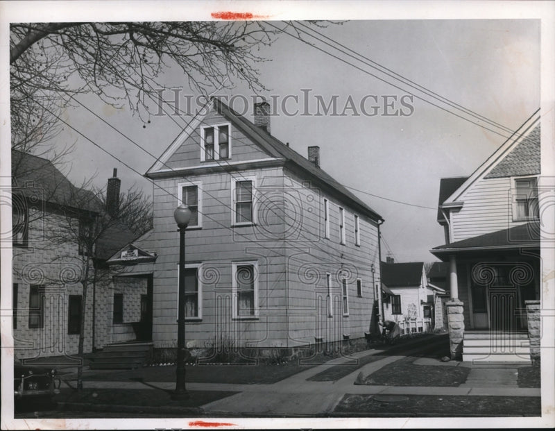 Load image into Gallery viewer, 1956 Press Photo House at 3787 East 53rd, Ohio
