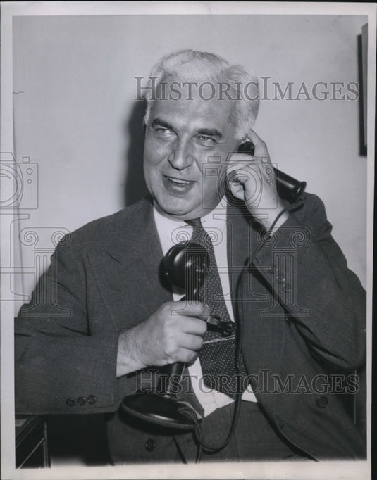1944 Press Photo Indiana Governor Paul V. McNutt - ned95381