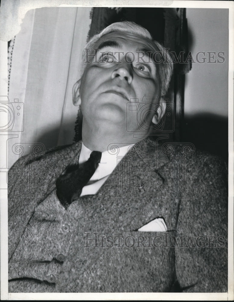 1940 Press Photo Indiana Governor Paul V. McNutt