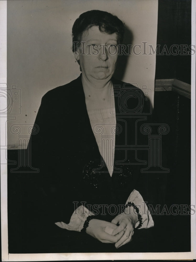 1938 Press Photo Summer Knox, Mother's Murder Suspect, Iowa - ned95465
