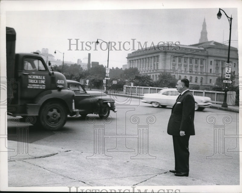 Load image into Gallery viewer, 1956 Press Photo if Michael V. DiSalle.
