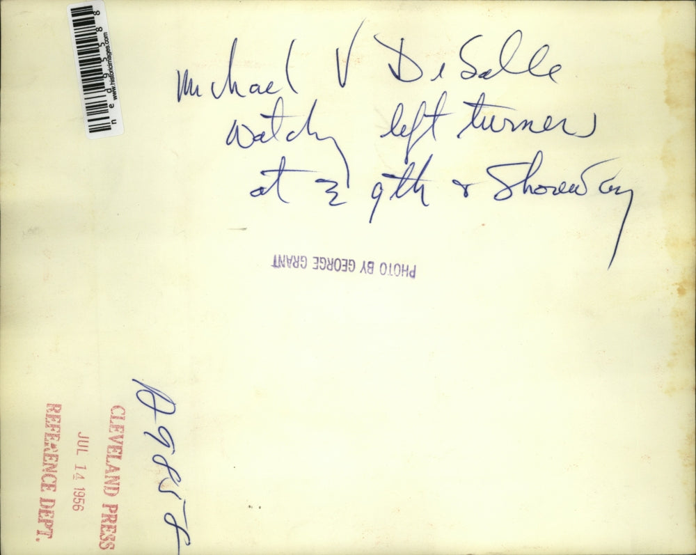 1956 Press Photo if Michael V. DiSalle.