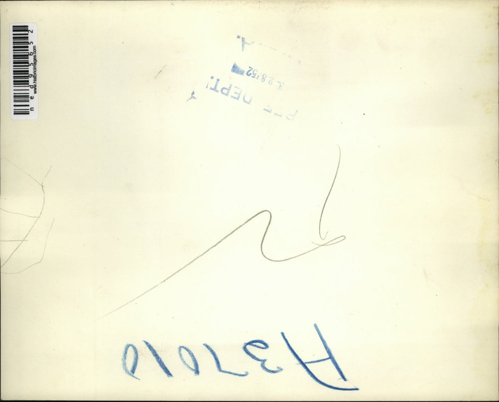 1952 Press Photo Sen. Robert A Taft, Vernon Thompson and E.J Brindley in meeting