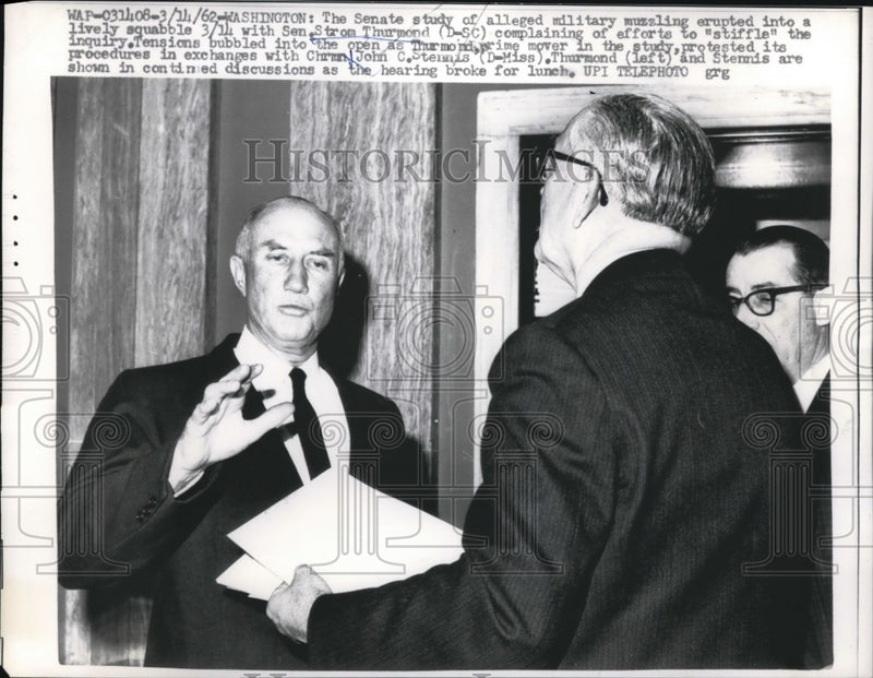 Load image into Gallery viewer, 1962 Press Photo of Sen. Strom Thurmond.
