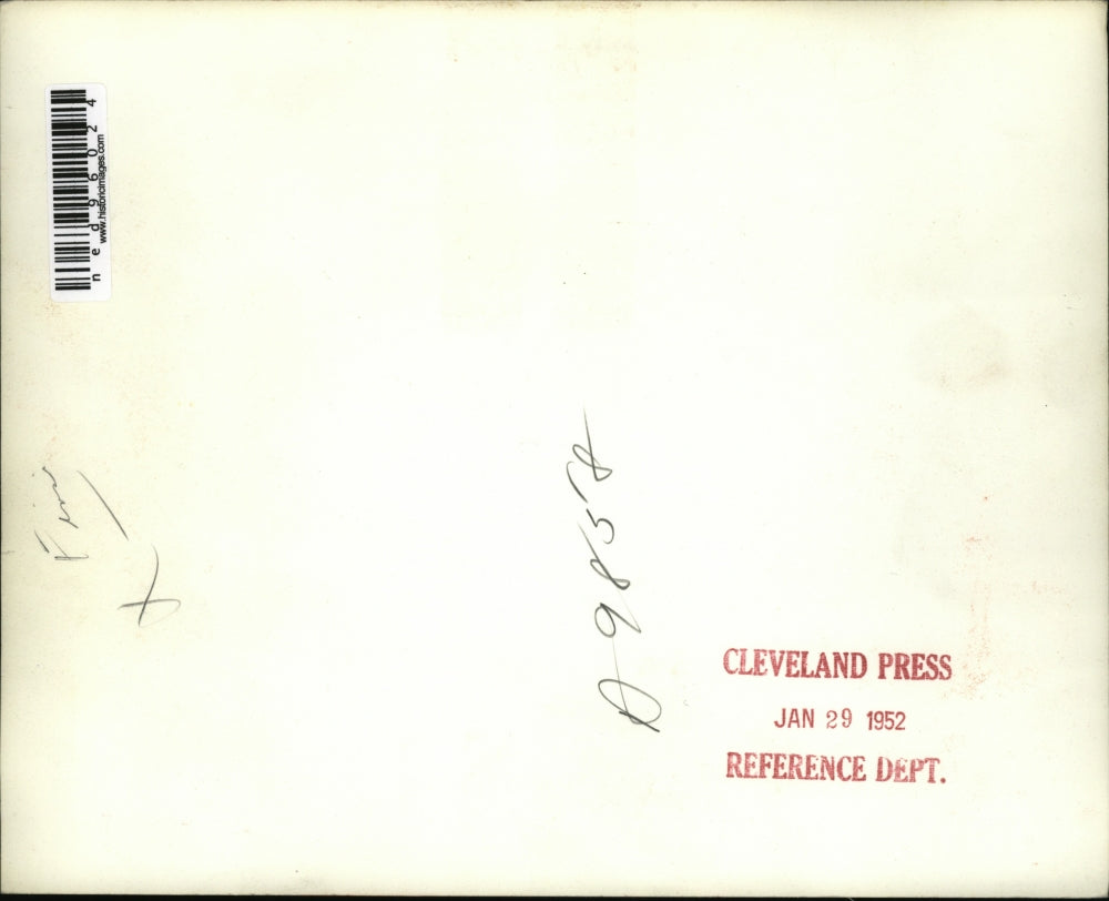 1952 Press Photo Wash DC Price Stabilizer Mike DiSalle, Sen J OMahoney Wyo