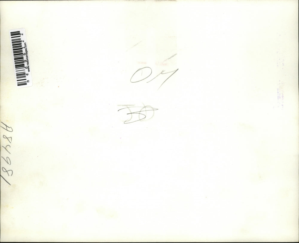 1948 Press Photo of George Trombley admonishing his daughter Veronica Burowsky