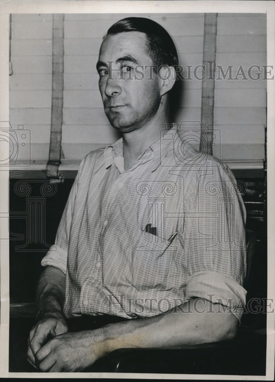 1939 Press Photo Grand Rapids Mich Daniel Kent killed GG Hall