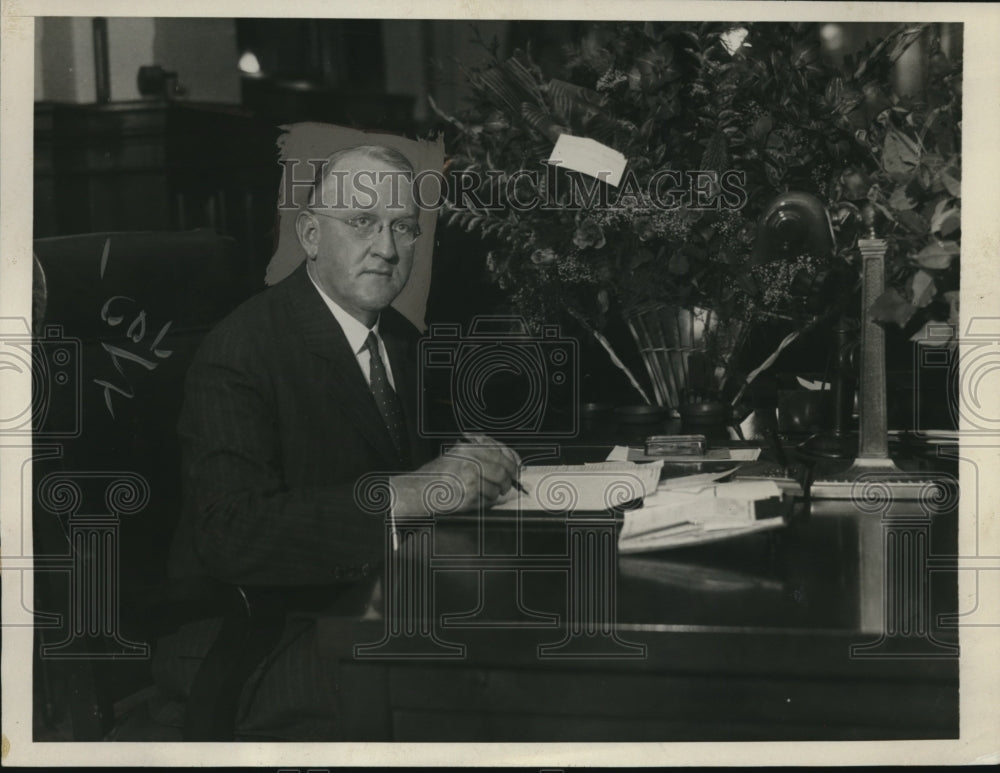 1932 Press Photo Dr Parke Kolbe, President of Drexel Institute of Philadelphia